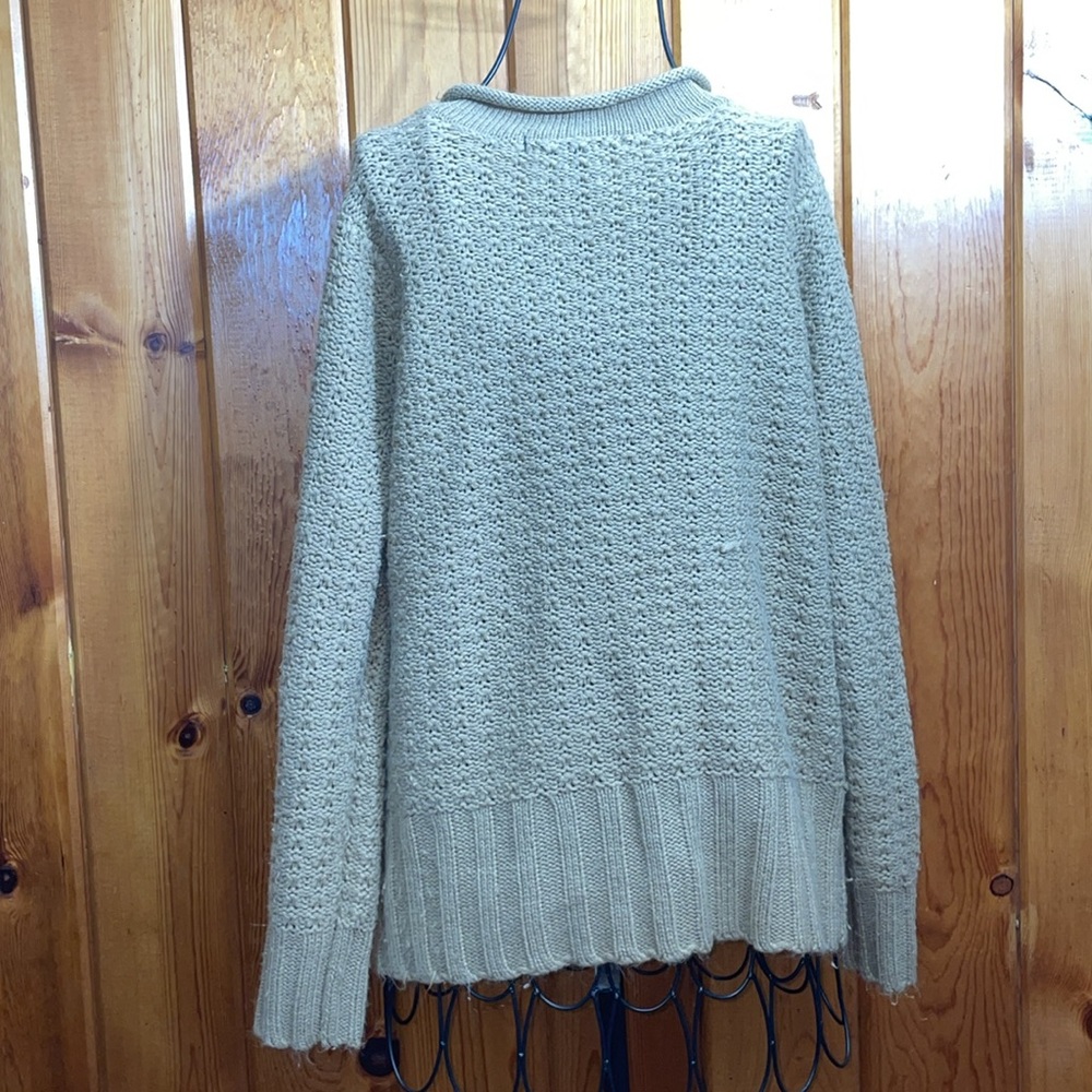 United States sweater Cozy Knit Sweater in Beige size large soft comfy winter - Picture 5 of 5